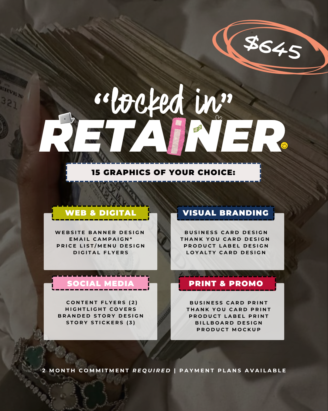 LOCKED IN RETAINER