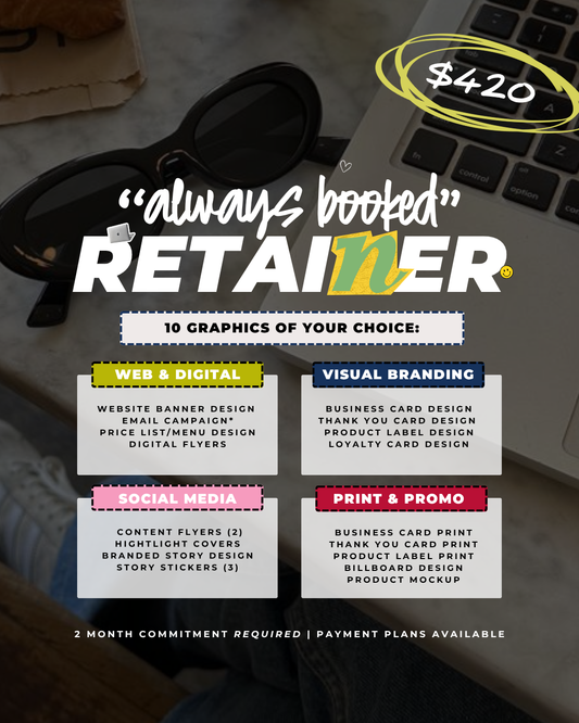 ALWAYS BOOKED RETAINER